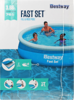 Бассейн надувной семейный 366х76см №57273 Fast Set Bestway 1шт