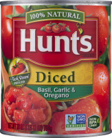 Hunt's Diced Basil, Garlic & Oregano Tomatoes