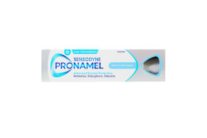 Паста зубная с фтором Бережное отбеливание Pronamel Sensodyne 75мл