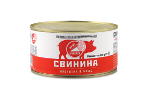 Свинина в желе Аппетитная Наші Ковбаси ж/б 338г