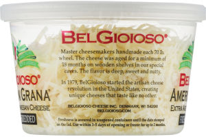 BelGioioso American Grana Extra Aged Parmesan Cheese Freshly Shredded