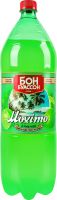 Напій безалкогольний сильногазований соковмісний з цукром та підсолоджувачами Мохіто Бон Буассон п/пл 2л
