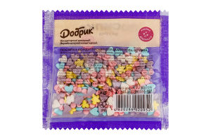 Посипка кондитерська фігурна перламутрова Добрик м/у 10г