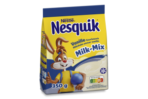 Суміш для приготування напою суха зі смаком ванілі Milk-mix Nesquik м/у 350г
