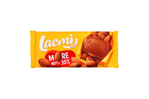 Шоколад молочный с целым миндалем Lacmi Roshen м/у 90г