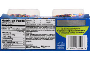 JELL-O Pudding Snacks Birthday Cake - 2 CT