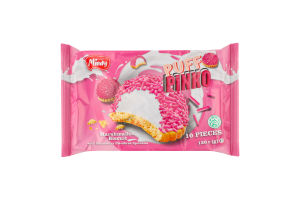 Десерт зі смаком полуниці Puff pinko Mindy м/у 120г