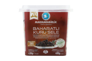 Маслини чорні зі спеціями Marmarabirlik п/у 400г