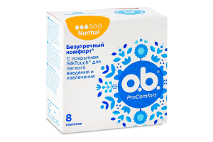 Тампони гігієнічні Normal ProComfort O.b. 8шт