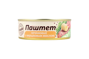 Паштет печеночный со сливочным маслом L'appetit ж/б 240г