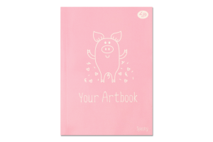 Блокнот Artbook Spoony Pig В6 40аркушів Profiplan