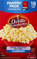 Orville Redenbacher's Gourmet Popping Corn Movie theater Butter Classic Bag - 18 CT