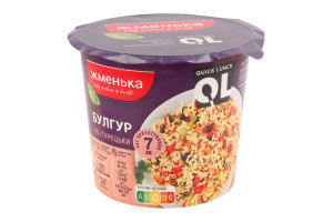 Булгур швидкого приготування по-турецьки Quick Lunch Жменька ст 55г