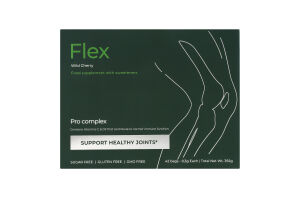 Добавка дієтична з підсолоджувачами Дика вишня Pro complex Flex Progress Nutrition к/у 42x9.3г