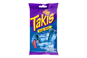 Чипси Takis Blue heat смак чилі та лайму