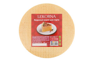 Коржі вафельні для торта Lekorna м/у 65г