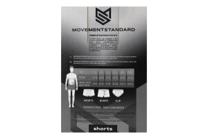 Труси чол Movement Standard 2127/1 dark navy XXL