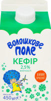 Кефір 2.5% Волошкове поле п/п 450г