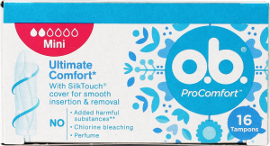 Тампони гіг.O.B.Comfort mini 16шт
