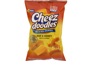 Wise Cheez Doodles Baked Puffs Hot & Honey