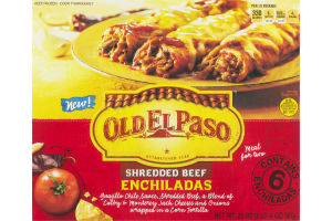 Old El Paso Shredded Beef Enchiladas