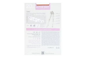 Колготки жіночі Conte elegant Active soft 20den 5 natural