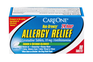 CareOne Allergy Relief Non-Drowsy Tablets - 90 CT