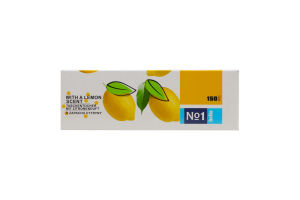 Платки бумажные универсальные 2-х слойные с ароматом лимона №1 Bella 150шт