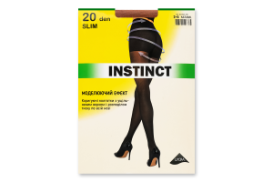 Колготки жіночі Instinct Slim 20den 2 natural