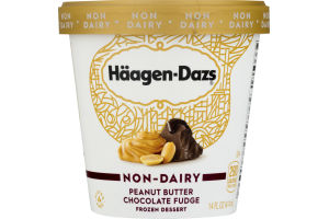 Haagen-Dazs Non-Dairy Frozen Dessert Peanut Butter Chocolate Fudge