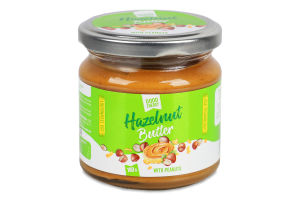 Паста фундукова з арахісом 180г твіст/б Гуд Енерджі