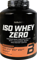 Добавка к рациону питания порошковая ароматизированная со вкусом латте Iso whey zero BioTechUSA 1.816кг