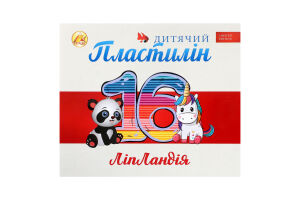 Пластилін Тетрада ЛіпЛандія/Пластіленд 16кол
