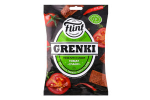 Гренки ржаные Томат спайси Grenki Flint м/у 100г