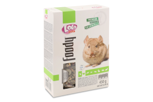 Корм д/шиншил 450г Lolo Pets