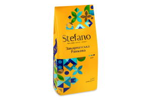 Кофе натуральный жареный в зернах Закарпатский Утренний Stefano 1с м/у 900г