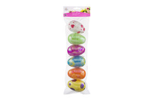 Smart Living Plastic Easter Eggs - 6 CT