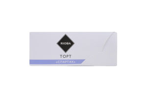 Торт Спартак RIOBA к/у 800г