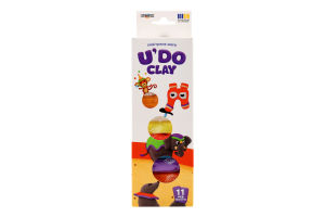Набір д/творчості U'do Clay 11*10г Strateg