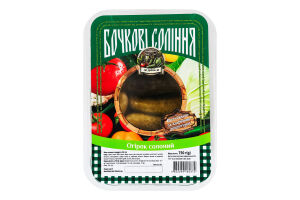Огурец соленый Бочковые соленья ПП Діана-М лоток 750г