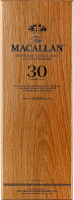 Виски 43% 0.7л односолодовый шотландский 30 лет Sherry oak The Macallan к/у