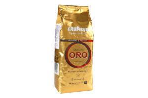 Кофе натуральный жареный в зернах Qualita Oro Lavazza м/у 250г