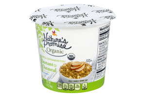 Nature's Promise Organic Instant Oatmeal Apple Cinnamon