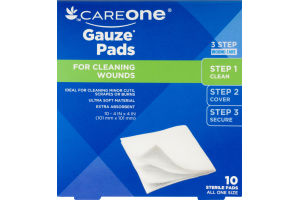 CareOne Gauze Pads - 10 CT