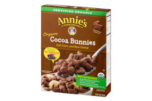 Annie's Homegrown Organic Cocoa Bunnies Cereal