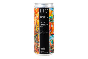 Пиво 330мл 6% світле нефільтроване непастеризоване Totem American IPA Шо brewery з/б