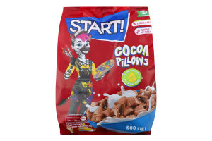 Сніданки сухі зернові Cocoa Pillows Start! м/у 500г