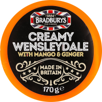Сир Bradburys Wensleydale крем з манго імбир 34%