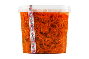 Морковь маринованная с кунжутом Повний Кошик ведро 1кг