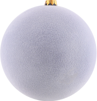 Прикраса ялинкова Куля Оксамит 150мм 31069